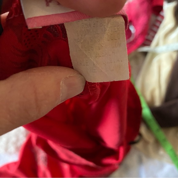 90s Chinese Dragon Red Mini dress - Picture 6 of 7